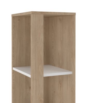 80.59" High 5 Shelf Narrow Bookcase