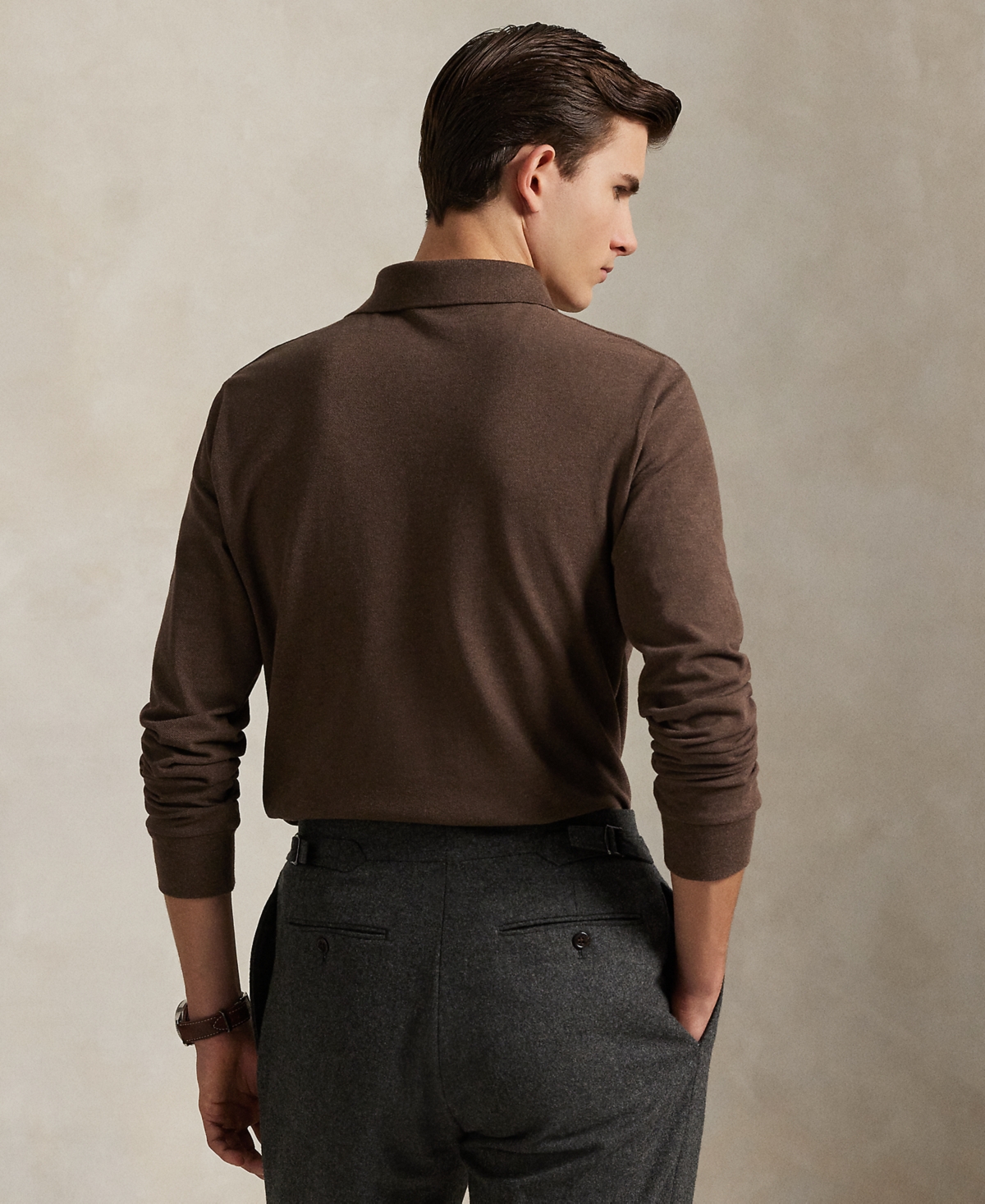 Polo Ralph Lauren Men's Classic Fit Long Sleeve Mesh