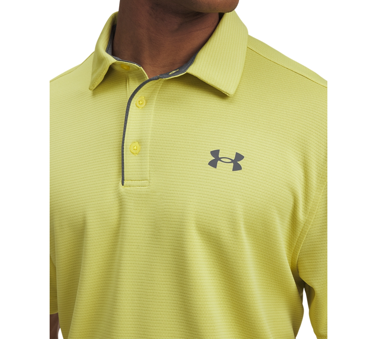 Under Armour Men's Tech Polo T-shirt In Yellow