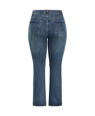 Plus Size Harley Fit Amira Straight Jean