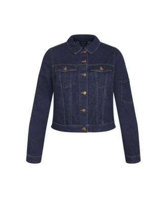 Plus Size Denim Jojo Jacket