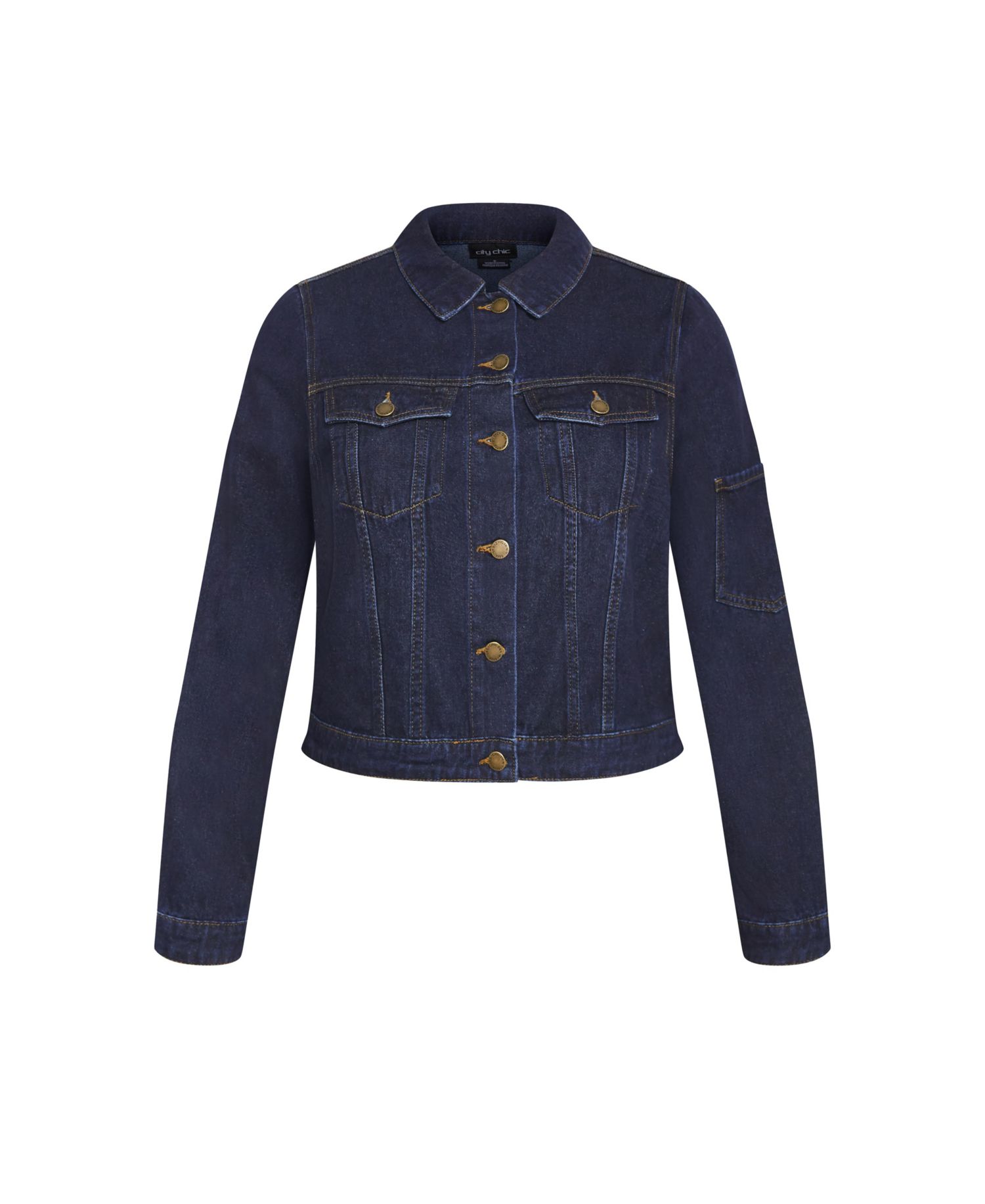 Plus Size Denim Jojo Jacket