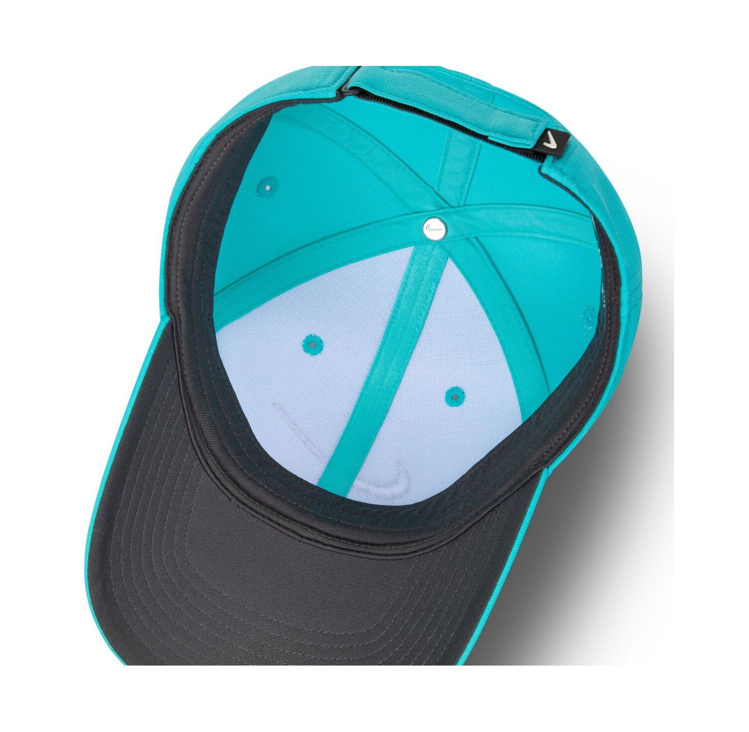 Men's and Women's Turquoise Performance Club Adjustable Hat