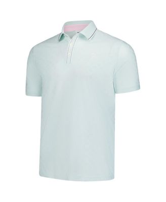Men's&nbsp;Mint Arnold Palmer Tipped Jacquard Polo Shirt