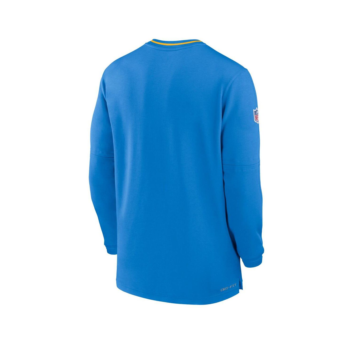 Men's Powder Blue Los Angeles Chargers Coach Half-Zip Sweatshirt