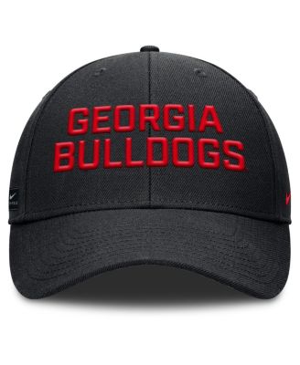 Men's Black Georgia Bulldogs Rise Practice Adjustable Hat