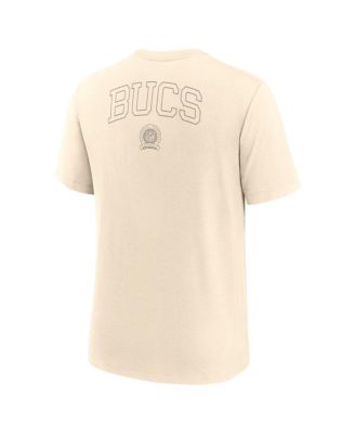 Men's Cream Tampa Bay Buccaneers Glory Tri-Blend T-Shirt