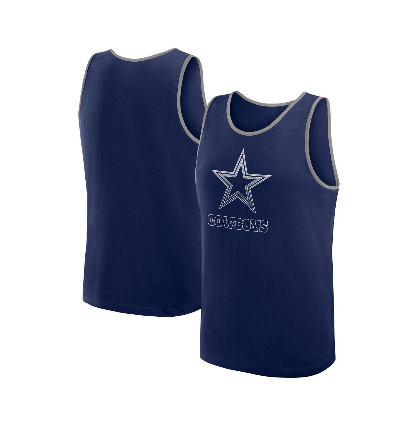 Мужской топ Logo Athletic Navy Dallas Cowboys Unmatched Success — фото 1