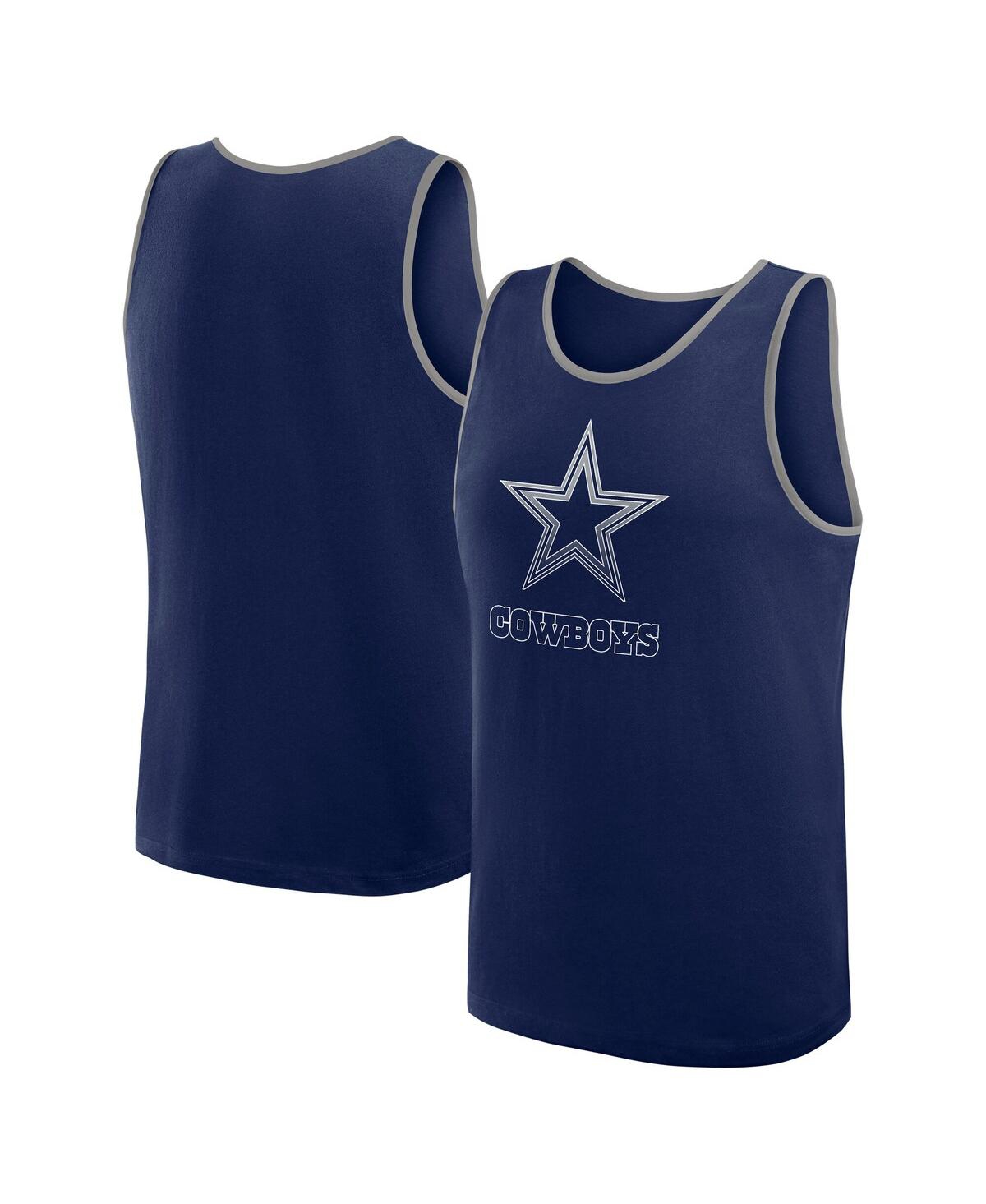 Men's Navy Dallas Cowboys Unmatched Success Tank Top - Navy