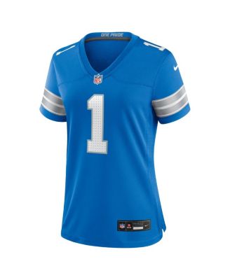 Women's Jameson Williams Blue Detroit Lions Game Player Jersey