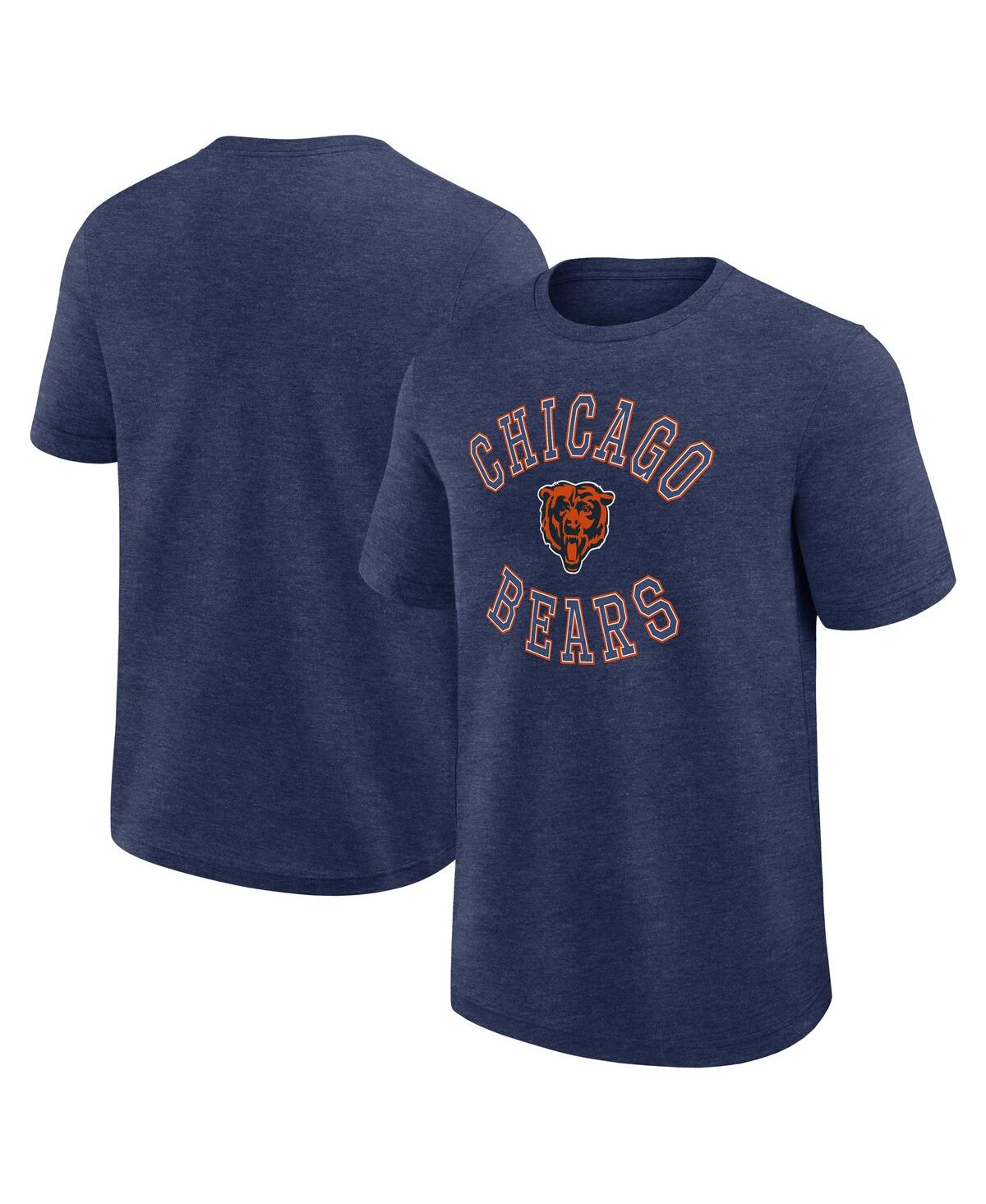 Men's Heather Navy Chicago Bears Success T-Shirt - Heather Navy
