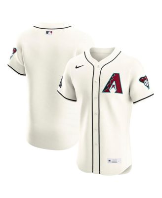 Nike - Men's Cream Arizona Diamondbacks Home Elite Jersey