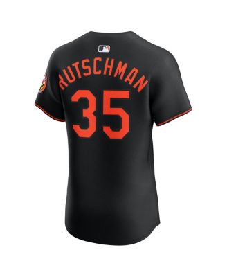 Men's Adley Rutschman Black Baltimore Orioles Alternate Elite Jersey