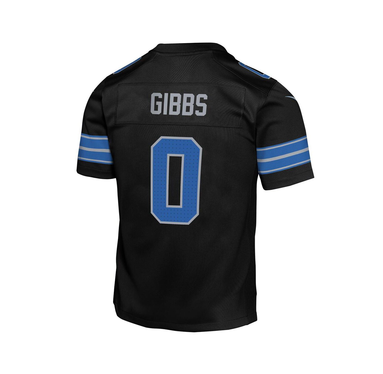 Big Boys and Girls Jahmyr Gibbs Black Detroit Lions Alternate Game Jersey