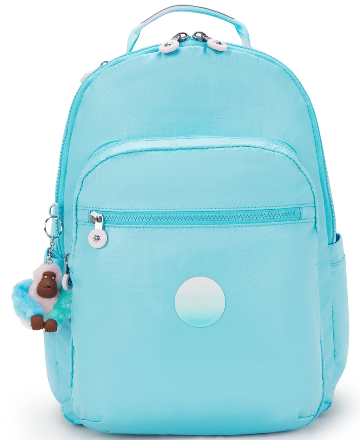 Seoul Go Large Backpack - Sea Pink Met C