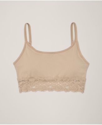Women's Lace Smooth Cup Bralette
