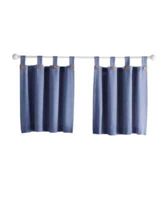 Tucker Solid Button Window Tier Set