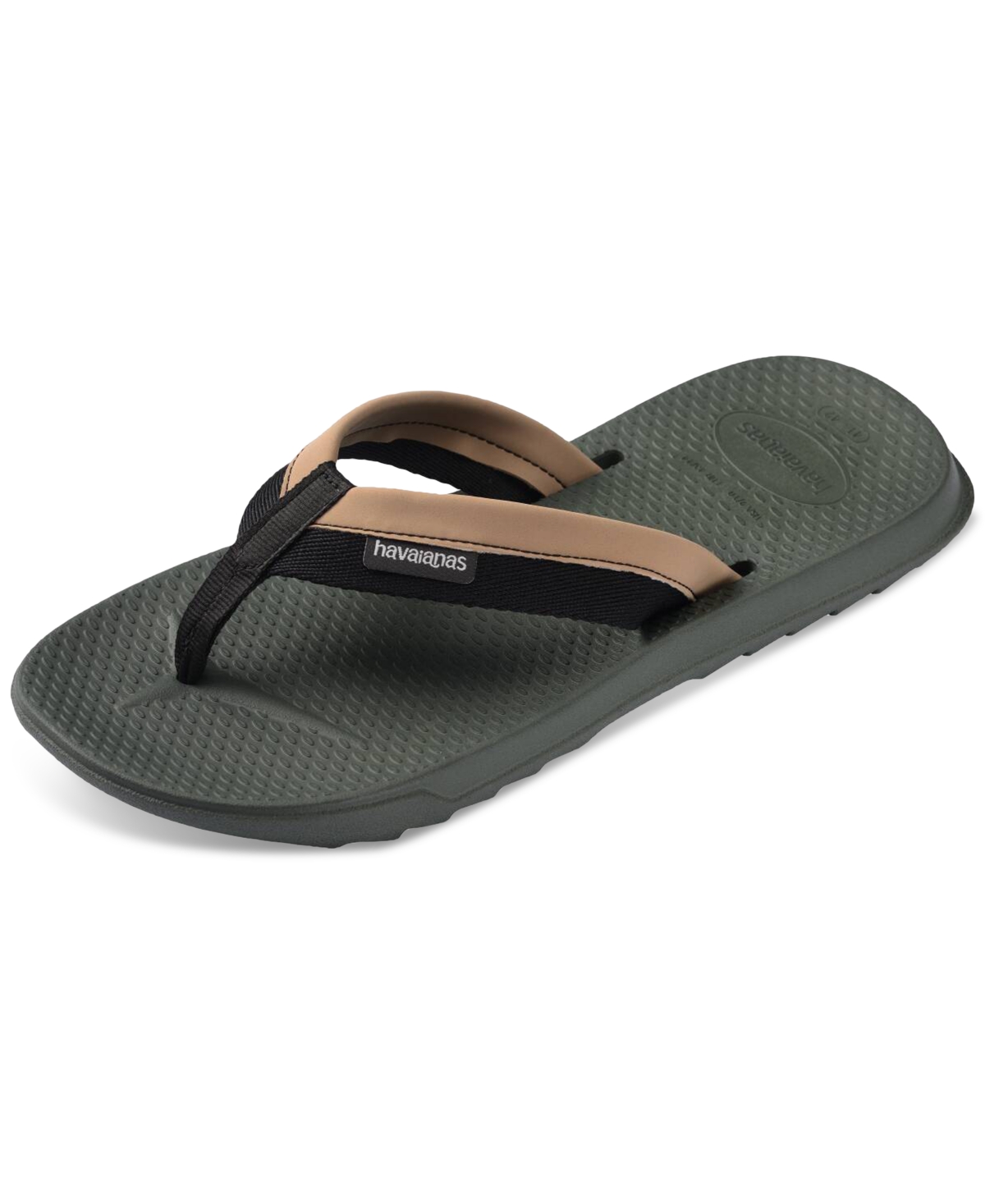 Havaianas Track Plus Flip Flop In Green
