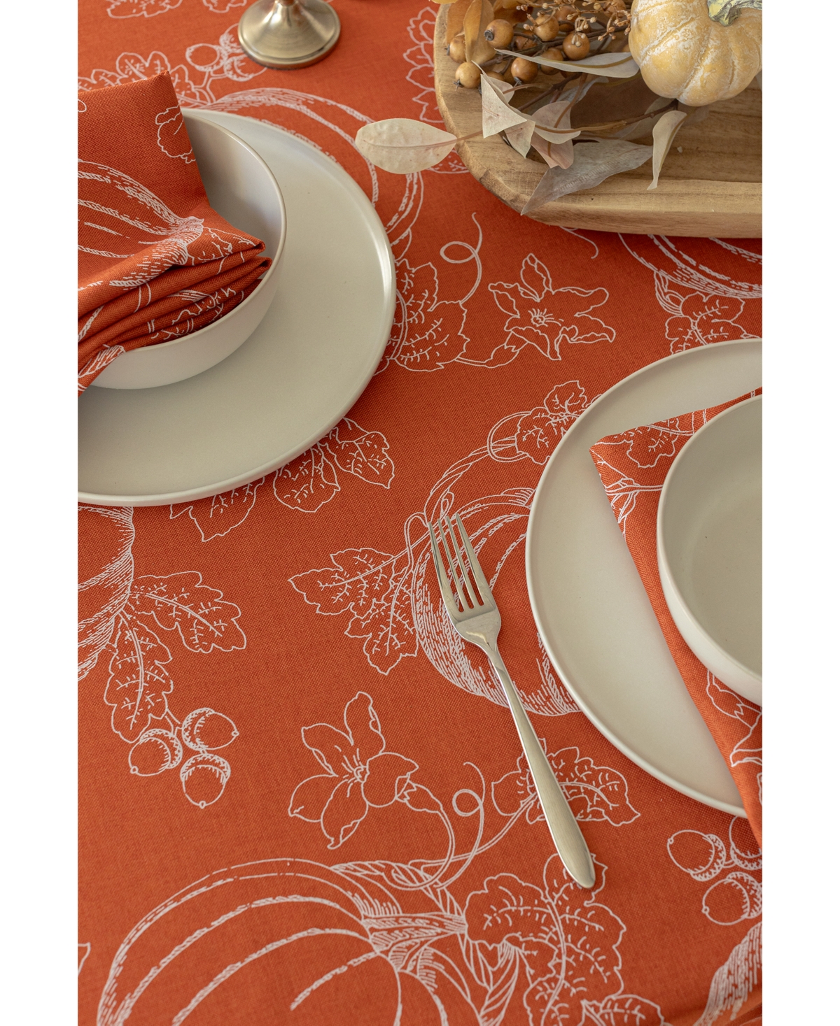 Benson Mills Bountiful Harvest Destin Tablecloth, 60" X 84"
