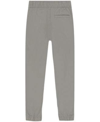 Little Boys Uniform Evan Tapered-Fit Stretch Joggers with Reinforced Knees