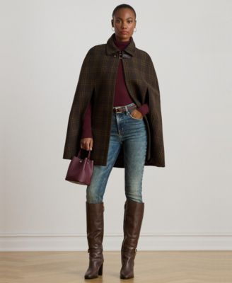 Lauren Ralph Lauren - Women's Wool-Blend Cape Coat