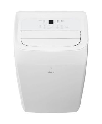 10,000 BTU Smart Wi-Fi Portable Air Conditioner/Heater with LCD Remote - White