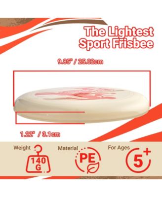 Frisbee All Sport Disc 140g, 9.85 Inch, Durable and Non-Slip Grip for Outdoor Team Sports and Family Fun