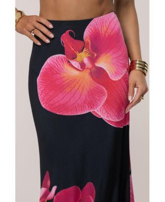 Women's Floral Radiance Maxi Skirt