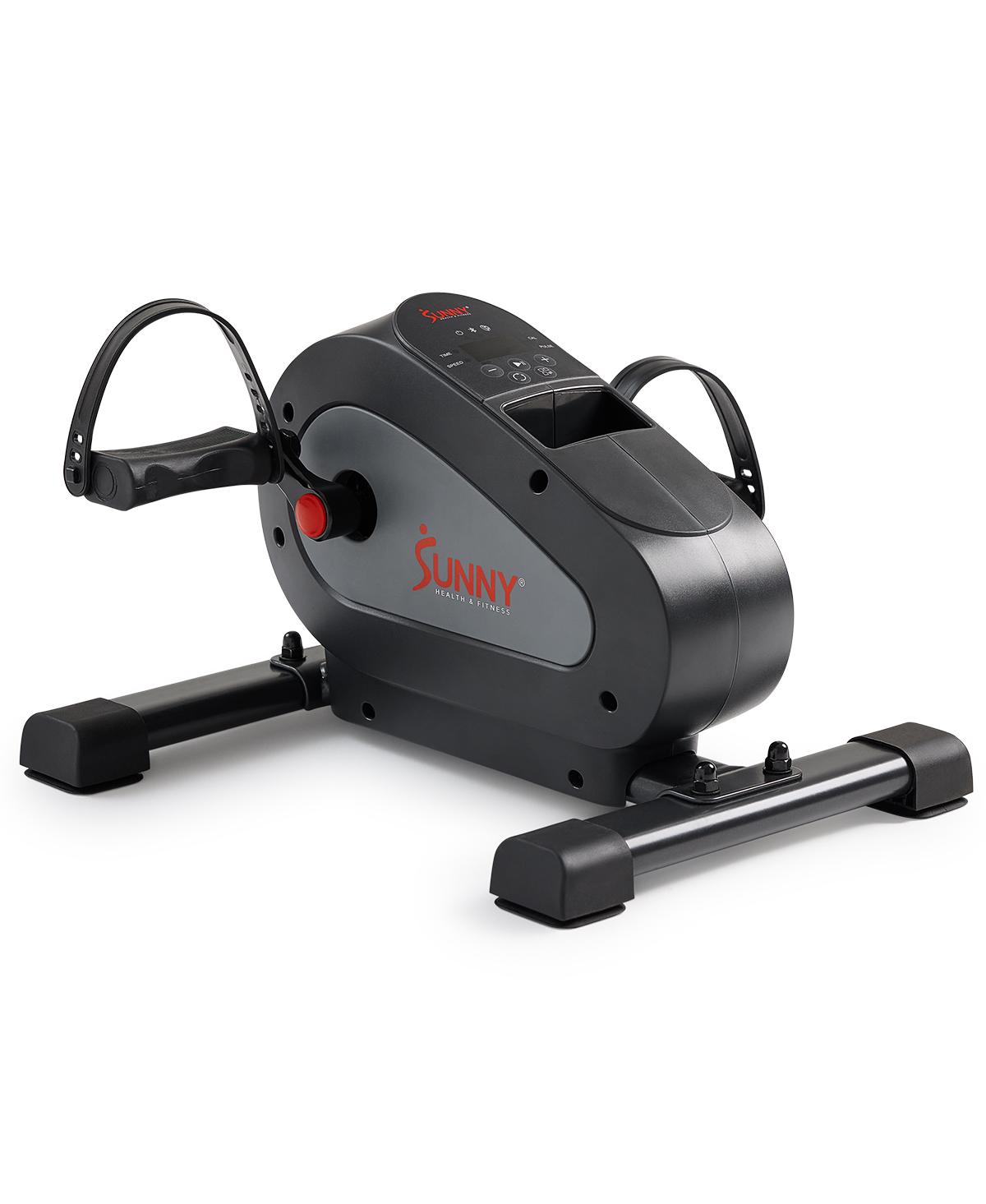 Smart Motorized Mini Exercise Bike with 18 Speed Levels, Free SunnyFit App Bluetooth Link