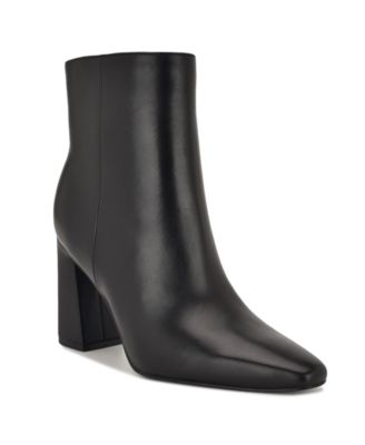 Women's Reraye Flared Block Heel Ankle Booties