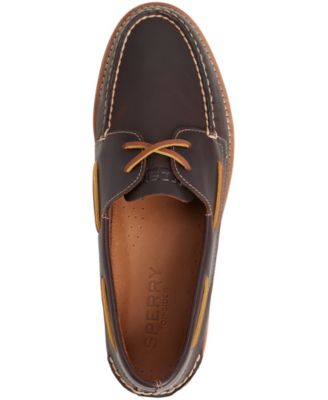 Men's Authentic Original 2-Eye Ripple Boat Shoe