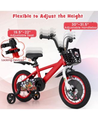14 Inch Kids Bike for 3-8 Years Old Sport Bicycle with Adjustable Handlebar and Saddle