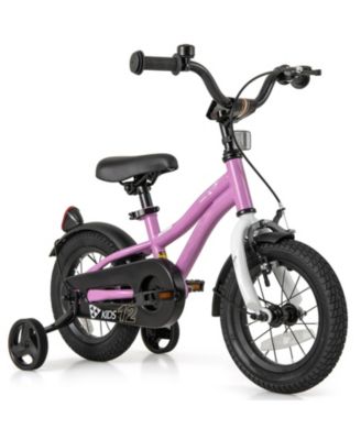 Kids Bike 12-Inch Children Training Bicycle with 2 Brake for 3-8 Years Old