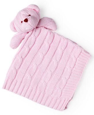 3 Stories Trading Cable Knit Baby Blanket Gift Set