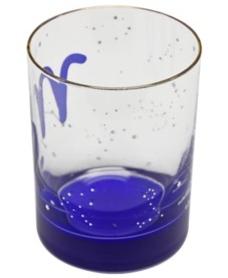 Pisces Zodiac Double Old-Fashioned Glass, Set of 2