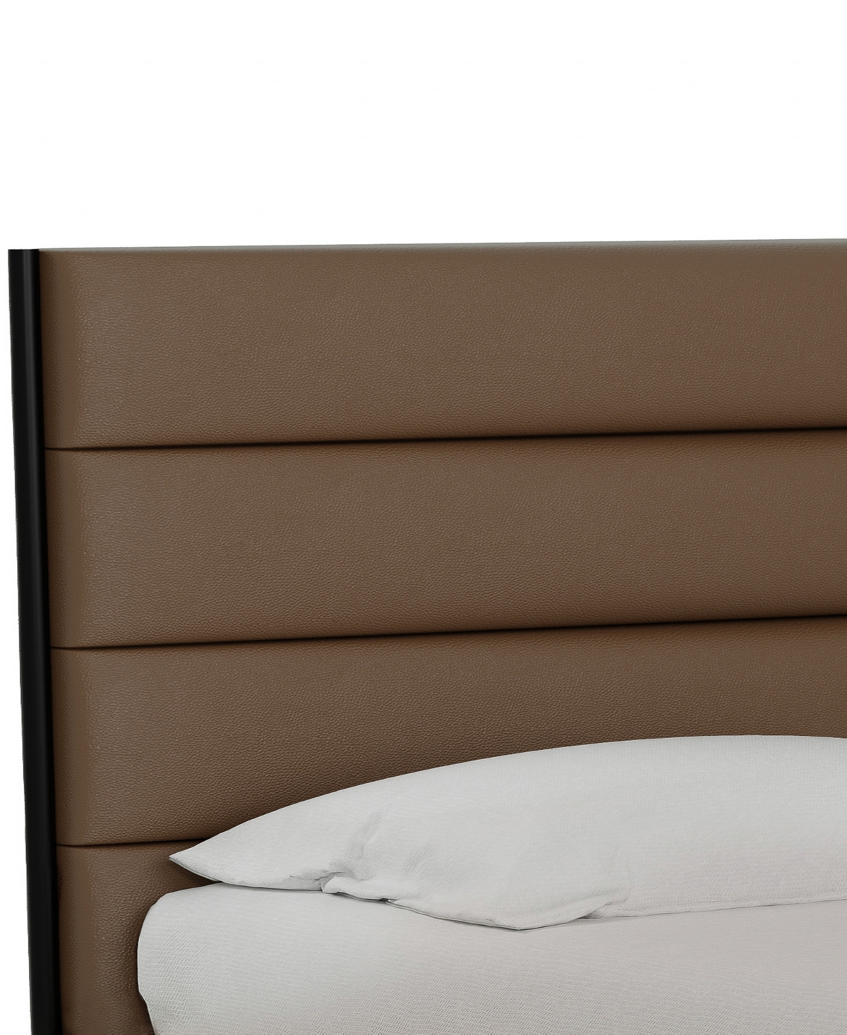 Macy's Linstead 3-pc. Queen Upholstered Storage Set (bed, Chest & Nightstand), Created For  In Transparent