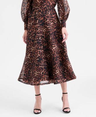 Women's Organza Circle Midi Skirt