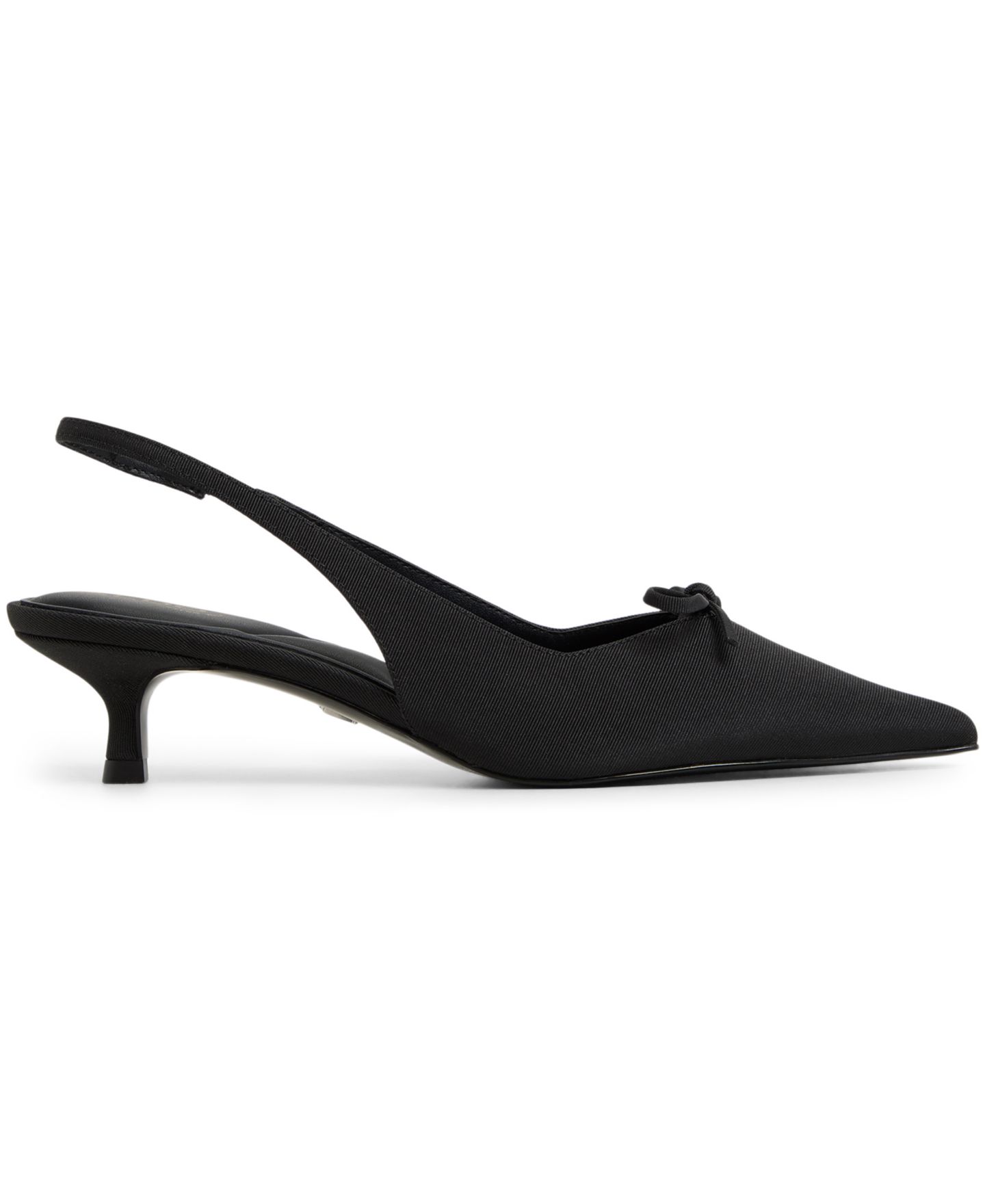 Женские туфли ALDO Azizza Sling-Back Bow Kitten Heel, цвет: Чёрный — фото 2