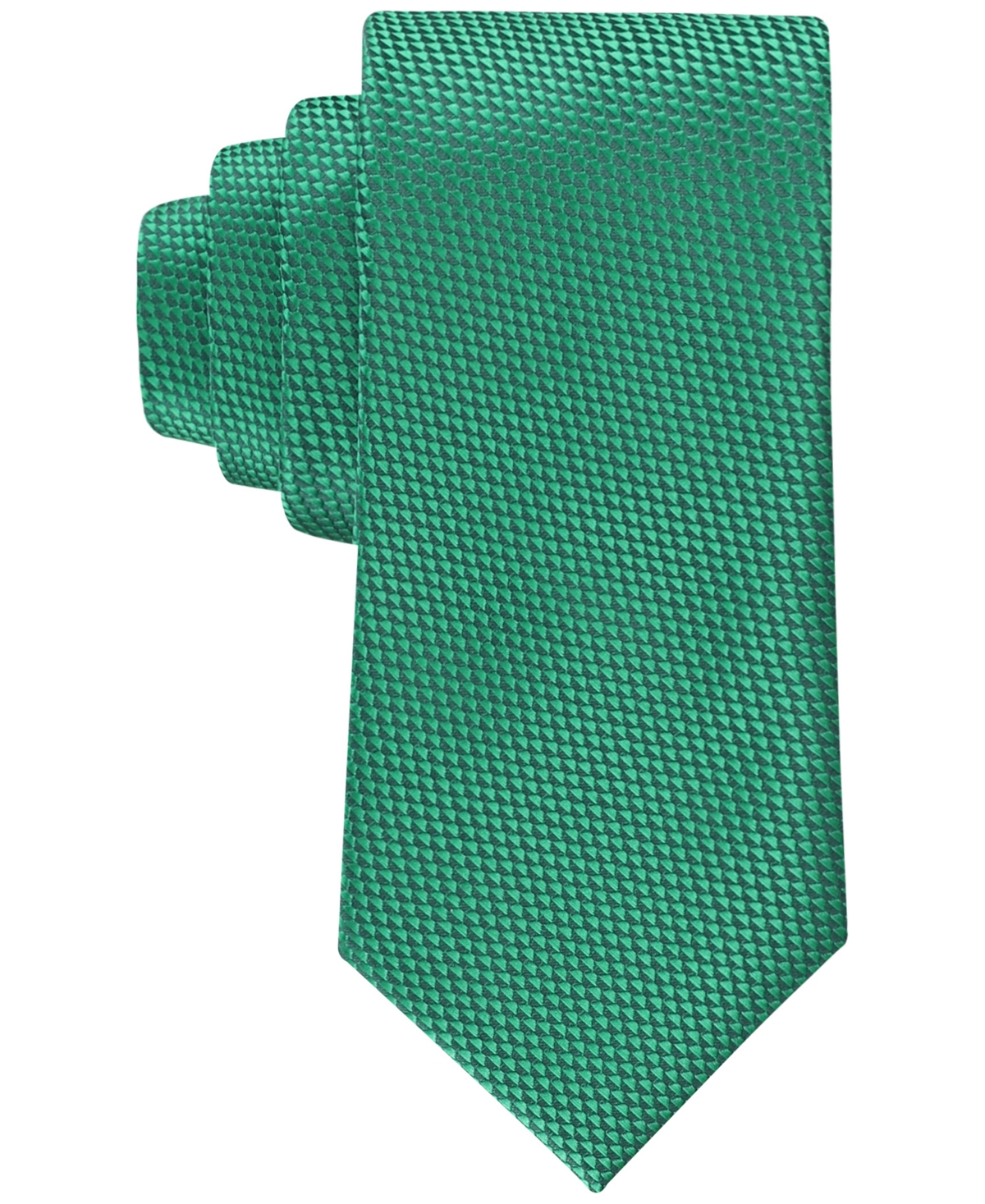 Tommy Hilfiger Men's Rian Classic Unsolid Solid Tie In Green