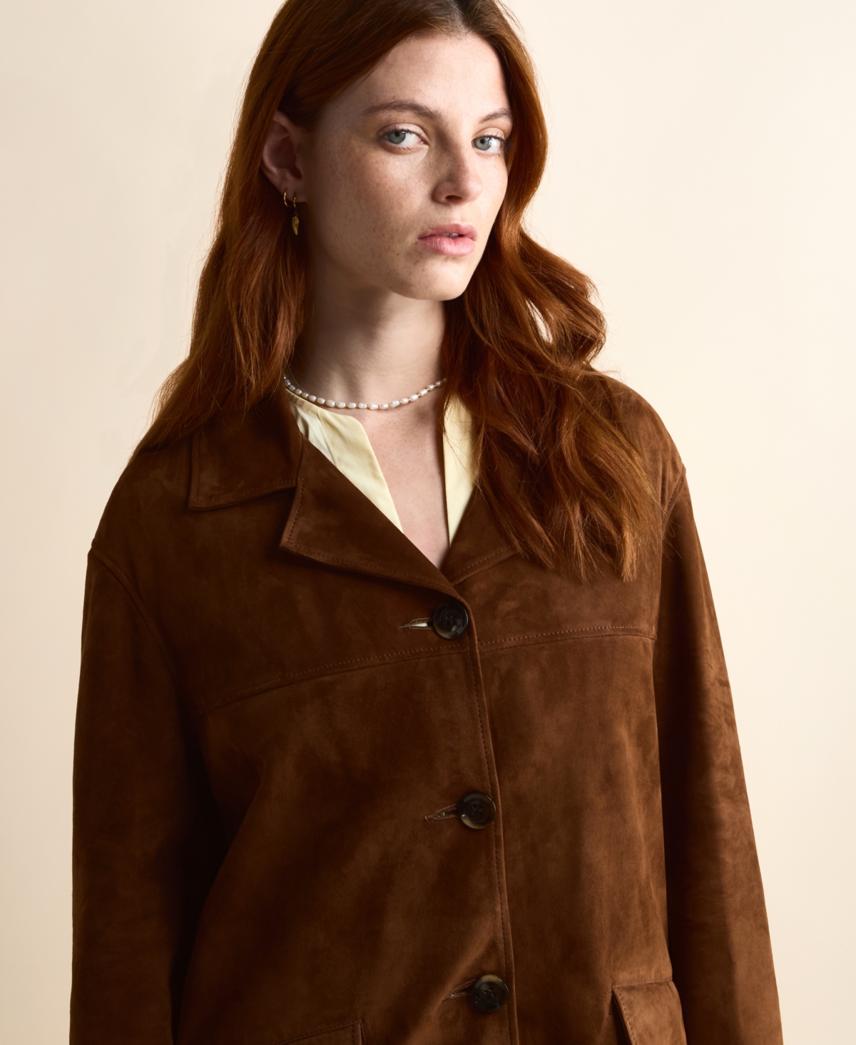 Women's Suede Jacket, Created for Macy's - Brown