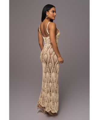 Women's Great Escape Crochet Maxi Dress
