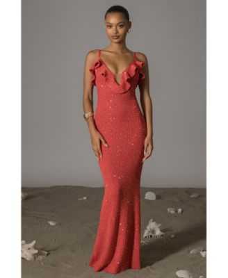 Midnight Sparkle Maxi Dress