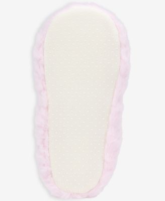Women's Faux-Fur Ped Slipper Socks, Macy's Exclusive