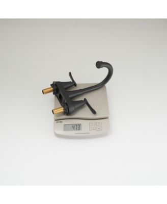 4 in. Centerset 2-Handle High-Arc Bathroom Faucet in Brushed Nickel