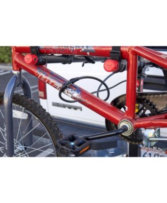 5 Ft Bike Lock Cable with Preset Combination, Vinyl Covered Security Cable for Outdoor Use