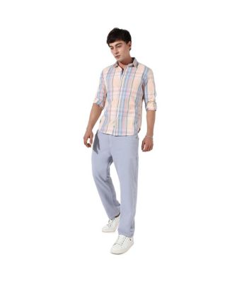 Men's Plaid Button Up Shirt