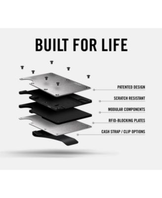 Men's RIDGE WALLET - Burnt Titanium: Money Clip