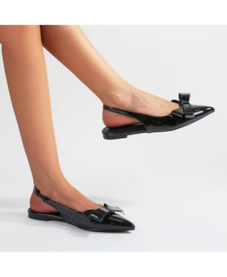 Cinnamon Slingback Flats