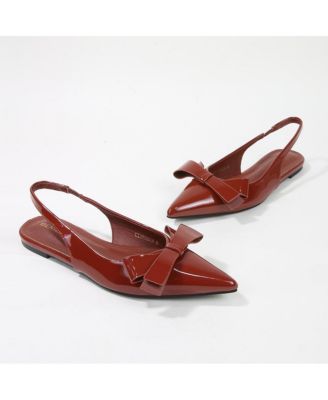 Cinnamon Slingback Flats