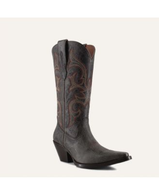 Tessa Fine Leather Cowgirl Boots - Stylish Western Footwear & Comfort By Buck & Brana